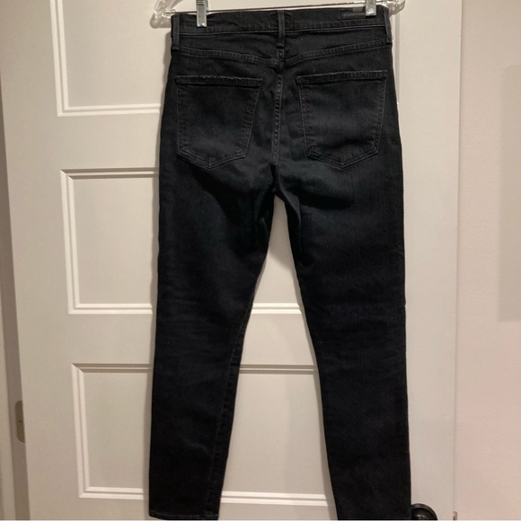 Citizens Of Humanity Rocket Crop Midrise Skinny Dark Wash Jeans - Picture 3 of 6